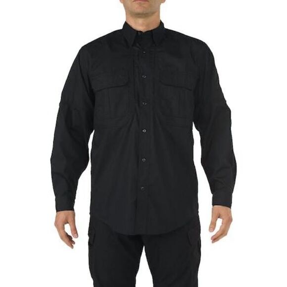5.11 Tactical Sz XL Taclite Pro Long Sleeve Shirt Black - Picture 1 of 11